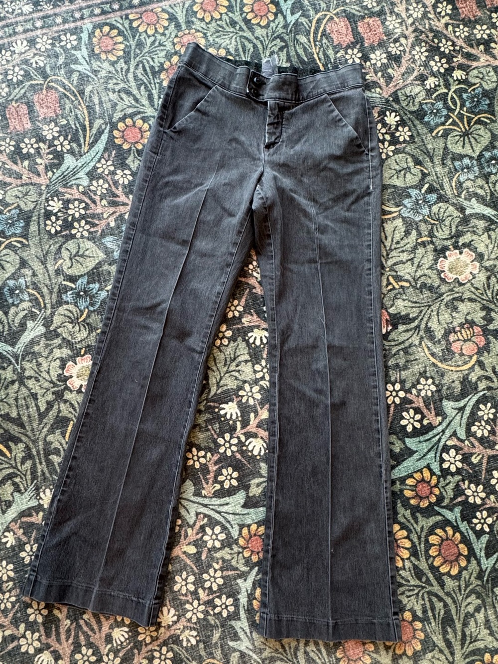 Lee No Gap Waistband Women's Black Straight-Leg Jeans Medium